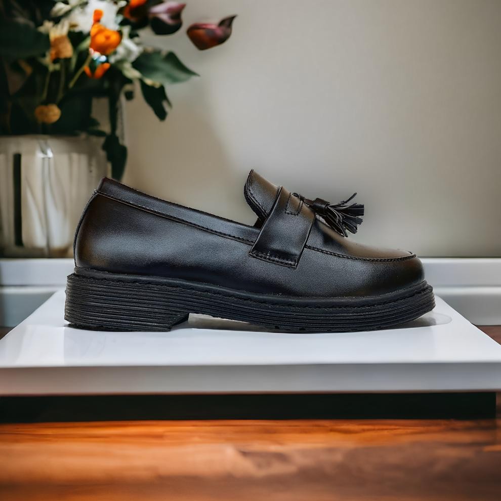 Promo Lebaran Sepatu Slip On Loafers Peria "Hedwig"Sepatu Pria Kerja Pita Smile Size 37 - 43 Origina