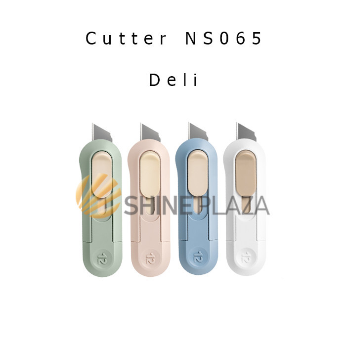 

MINI CUTTER CUTER KECIL DELI NUSIGN NS065 MORANDI COLOR - PEMOTONG KERTAS DELI