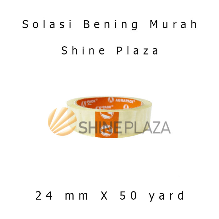 

SOLASI SELOTIP BENING 24MM EKONOMIS - ISOLASI SOLATIP 1 INCH MURAH LENGKET