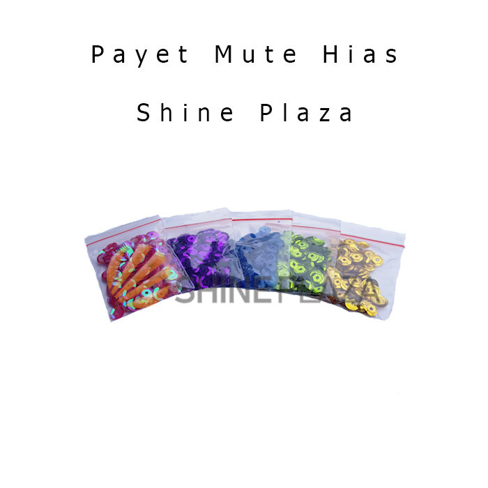 

PAYET MOTE MUTE MANIK KERAJINAN HIAS WARNA WARNI RAMBOCI PIRING 6MM