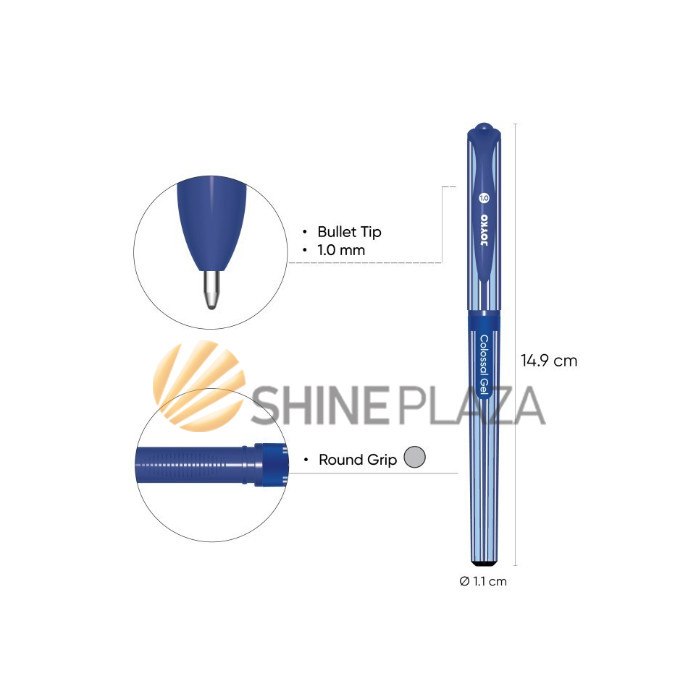 

PULPEN PENA COLOSSAL GEL JOYKO GP-391 1.0MM SIGNATURE SIGN PEN 1,0 MM