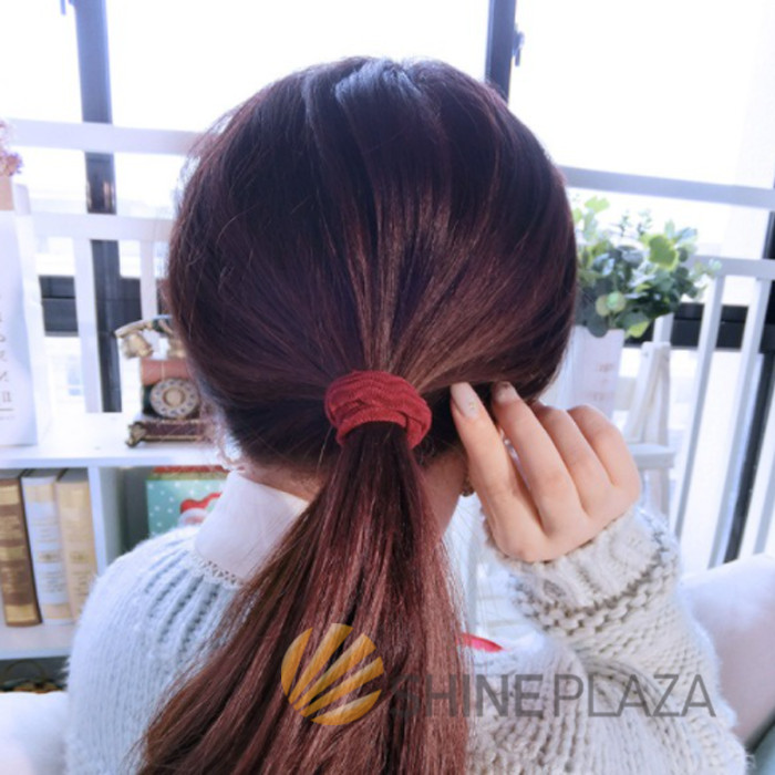 

HAIR TIES KARET IKAT RAMBUT WANITA CEWE PEREMPUAN LUCU GELOMBANG WARNA