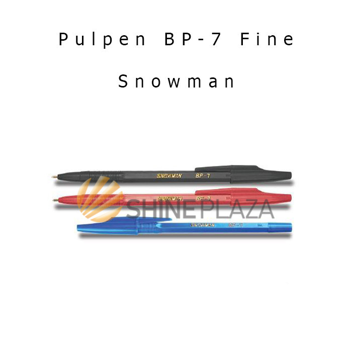 

PULPEN SNOWMAN BP-7 0.7MM - PULPEN SEMI GEL SNOWMAN