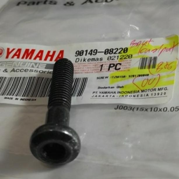 Baut Knalpot Vixion R R15 V3 Vva R 15 V4 2023 Xsr Mt15 Ori 90149-08220 New