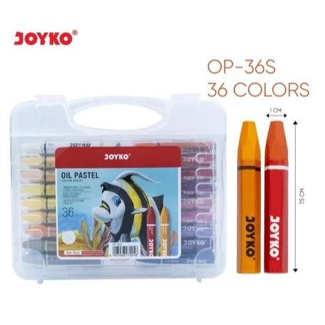 

paling diminati] Crayon Krayon Minyak Oil Pastel Joyko 36 warna