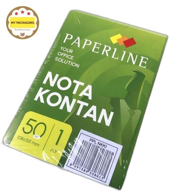 

Produk Unggulan] 1 Pack Nota Kontan / 10 Buku Nota Kecil Rangkap PAPERLINE