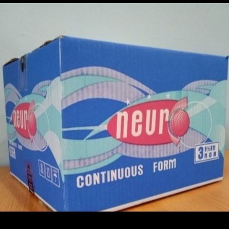 

Ready [Grab/Gojek] Kertas Continuous Form Neuro 9,5X11 3 Ply Utuh / Dibagi 2