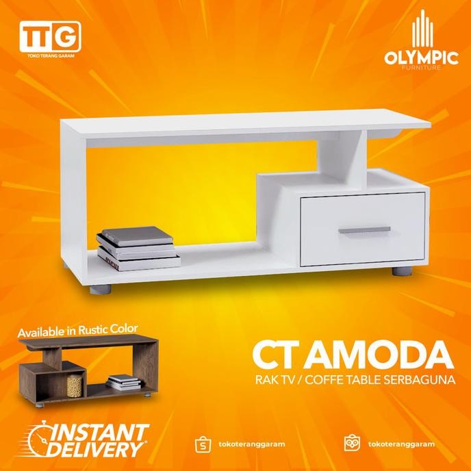 OLYMPIC Rak / Meja TV / Coffe Table Serbaguna Minimalis CT AMODA