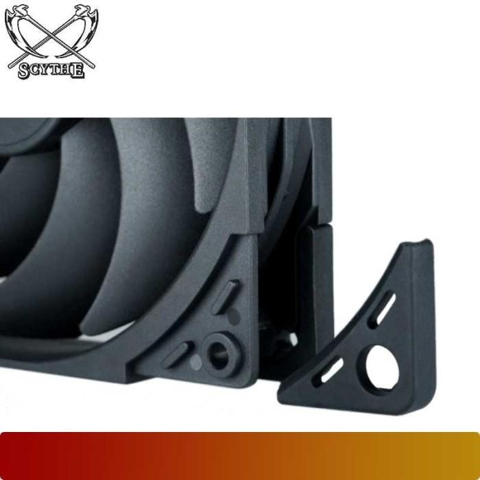 SCYTHE WONDER SNAIL 120 PWM | CASE FAN 120X120X27MM 4-PIN 2400RPM