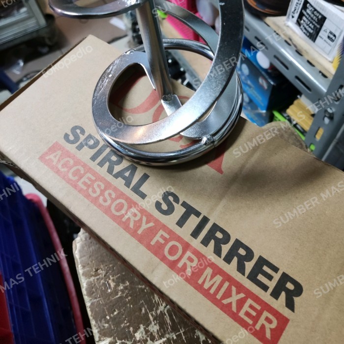 BESI ADUKAN MIXER SPIRAL STIRRER PENGADUK ADONAN