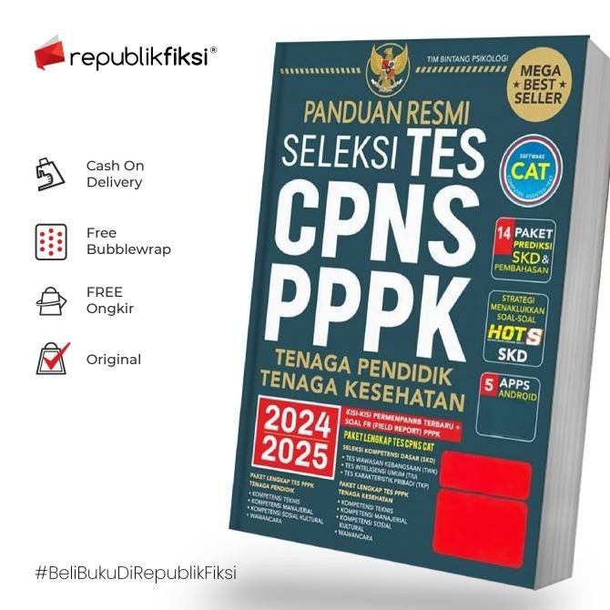 

Terlaris Buku Panduan Resmi Seleksi Tes Cpns & Pppk 2024/2025 - Bintang Wahyu Ready Stok