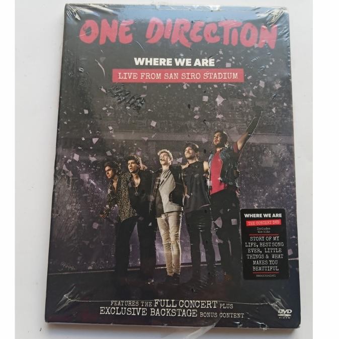 Terjangkau Dvd One Direction Where We Are Live From San Siro Stadium Import