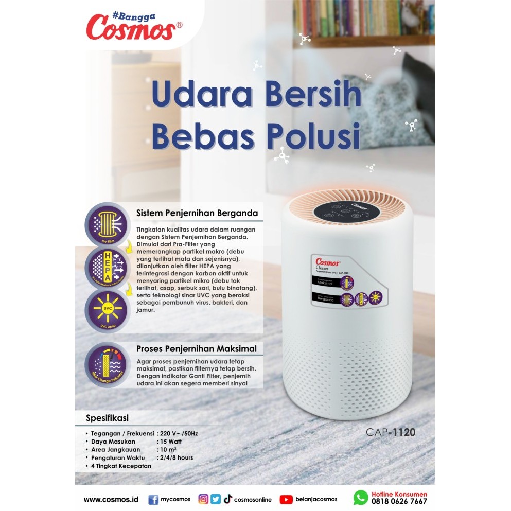 Cosmos Air Purifier CAP-1120