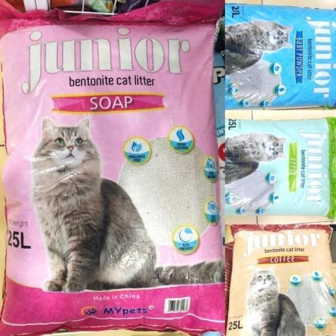 Pasir Kucing Junior 25 Litter Pasir Wangi Kucing Junior 25Lt Cat Liter