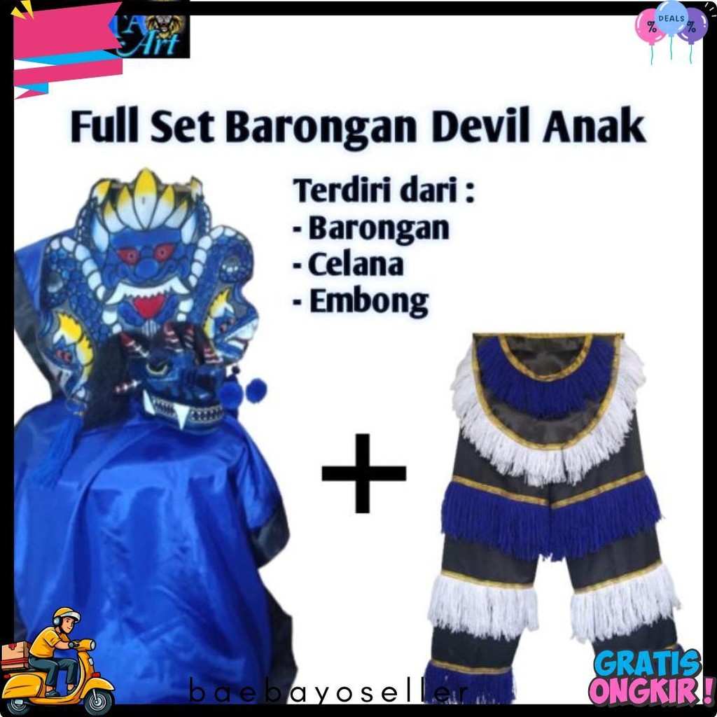 Barongan Devil Full Set Terlengkap Dan Termurah