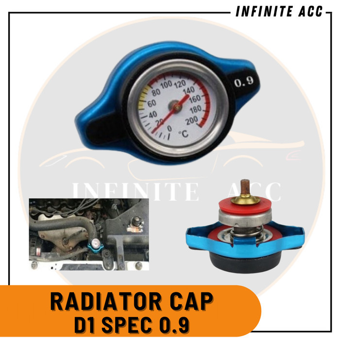Tutup Radiator D1 Spec 0.9 Radiator Cap Aksesoris Mobil Modifikasi