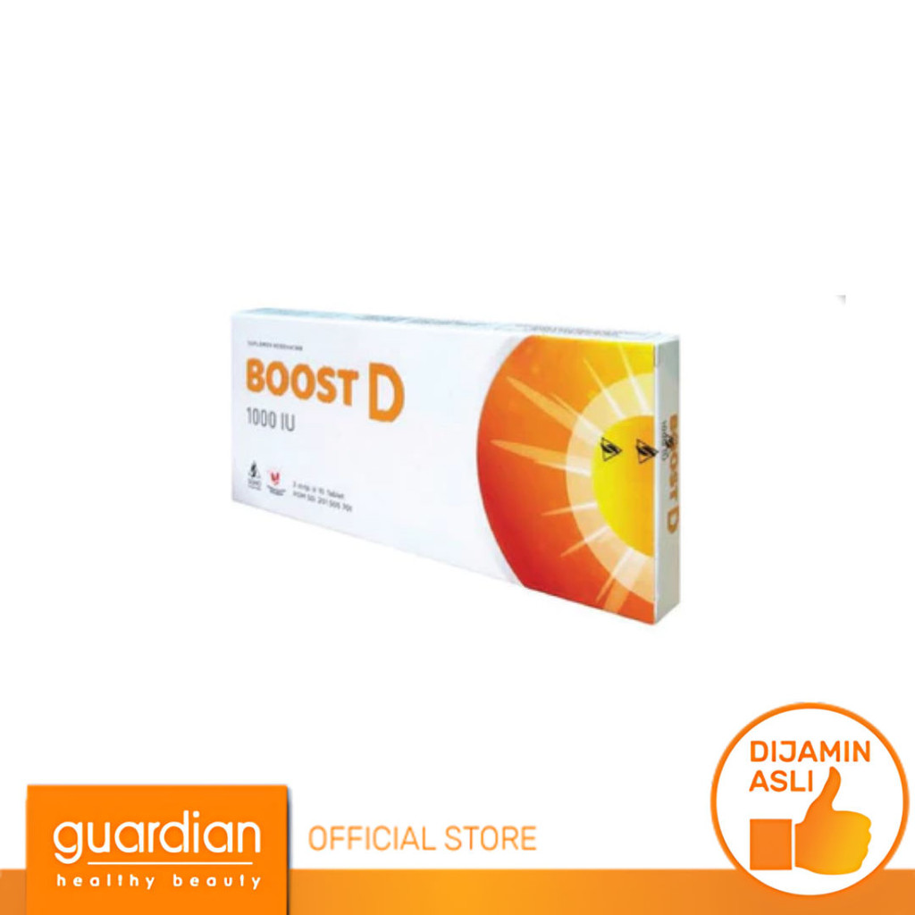 Boost D 1000 @10 Tablet - Suplemen untuk Menjaga Daya Tahan Tubuh