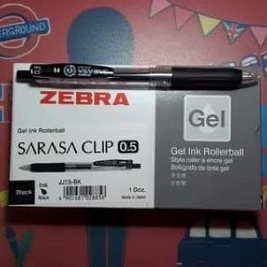 

Produk Baru!! Pulpen GEL Sarasa 0.5 hitam /pack