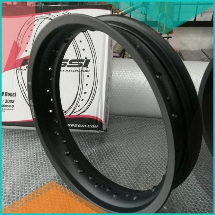Velg Motor Ring 16 Modifikasi Almunium Rossi Black Ring 16 Kawasaki W