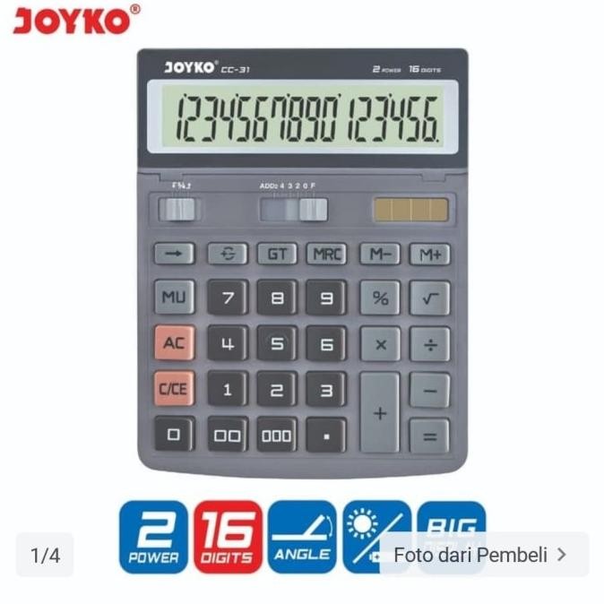 

fg-80 Calculator Joyko CC 31 Murah