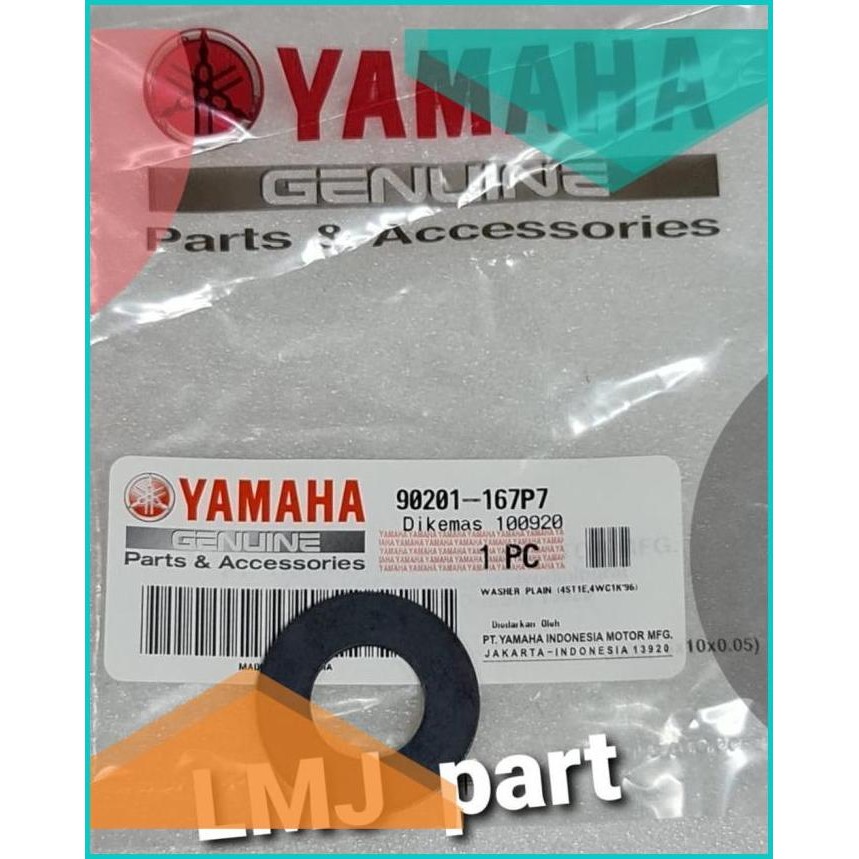 WASHER RING MANGKOK GANDA OTOMATIS JUPITER Z 105 MX 135 90201-167P7 1