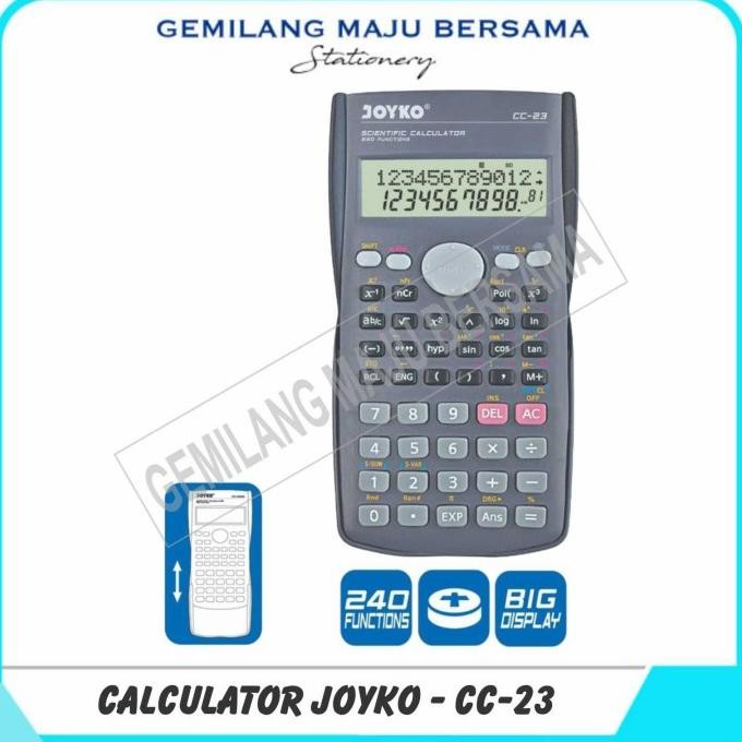 

fg-80 Calculator / Kalkulator Joyko CC-23 (Scientific 240 Functions) Sale