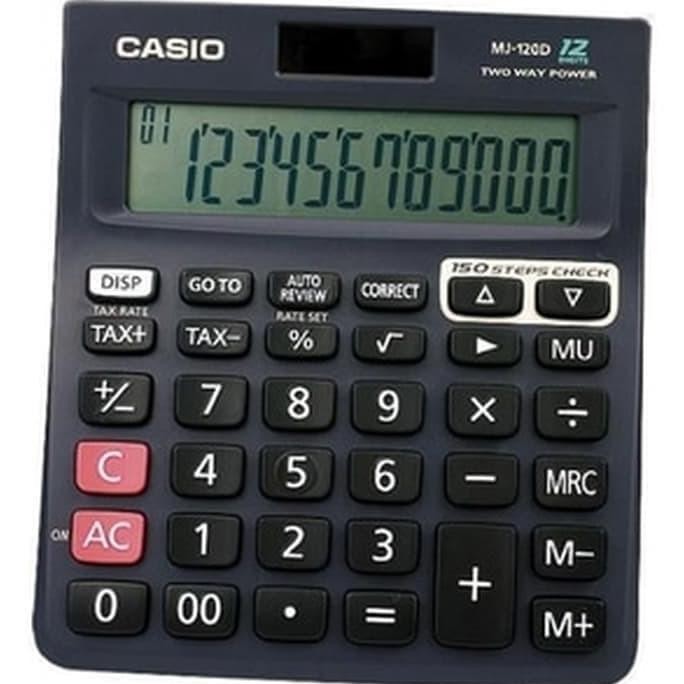 

m-4 JUAL KALKULATOR CALCULATOR CALKULATOR KALCULATOR CASIO MJ 120D MJ-120D Hemat