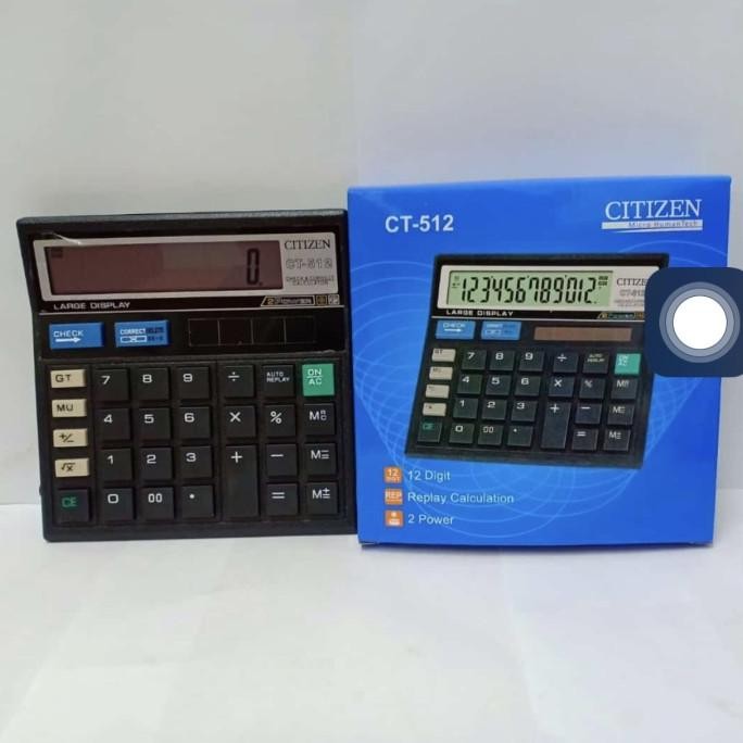 

Super Sale Kalkulator citizen ct 512 12 digit Murah