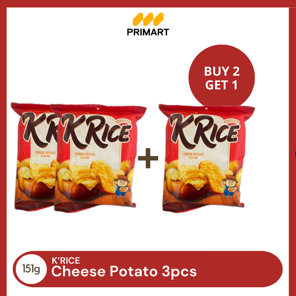 

Delfi Orion K'rice Cheese Potato Flavor 100.8gr 14's - 3 PCS