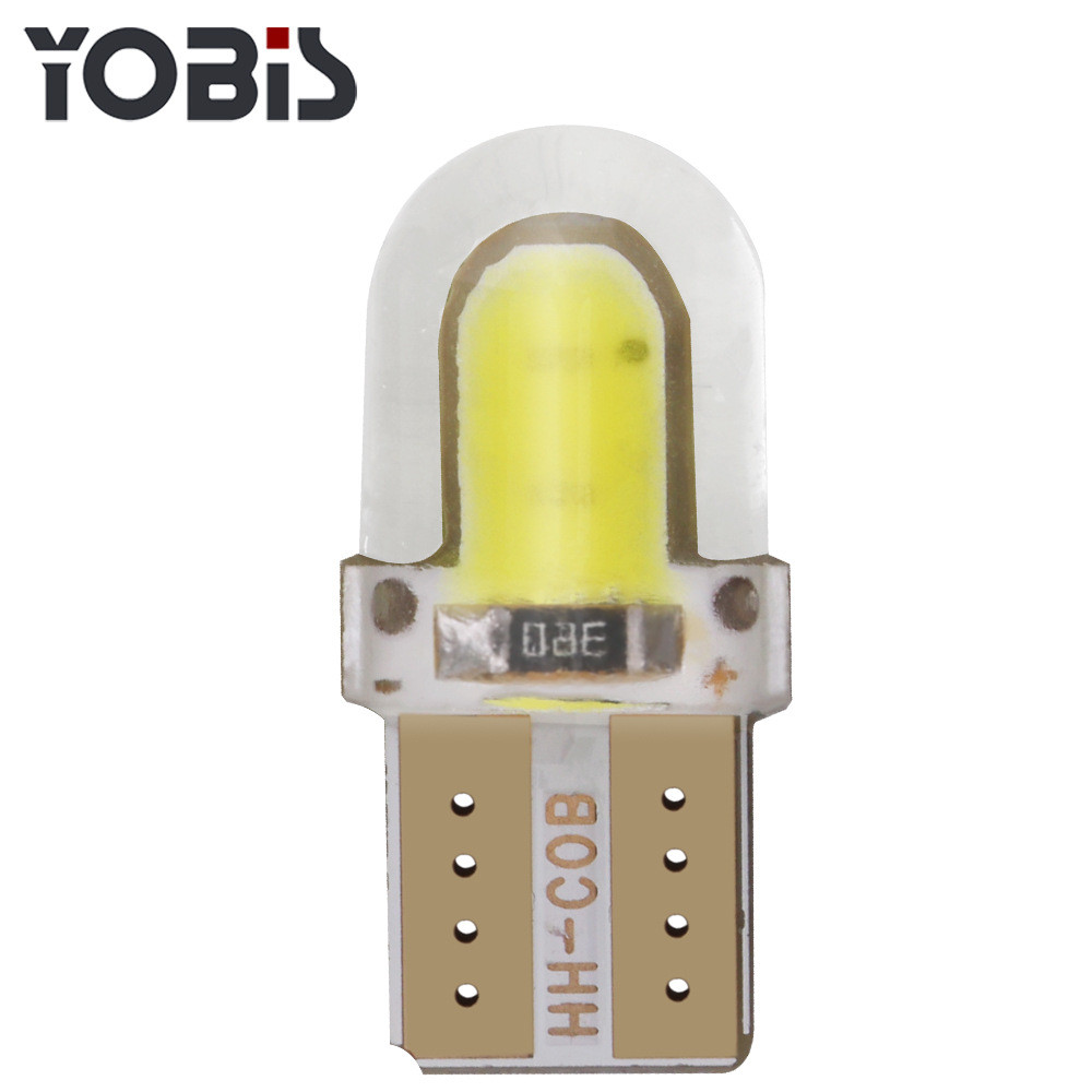 Yobis LED T10 COB Lampu Kota Sein Reting Rem Silikon