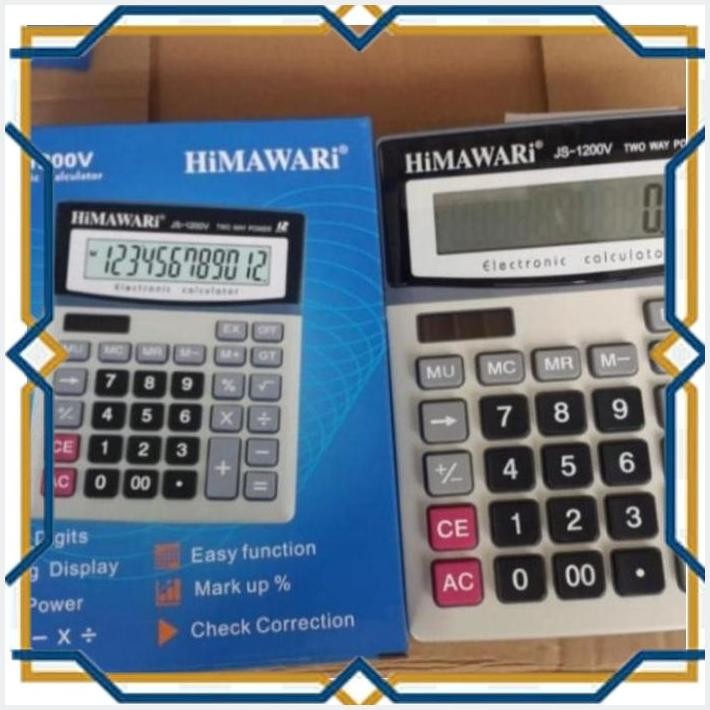 

[RJS] KALKULATOR HIMAWARI JS-1200V 12DIGIT