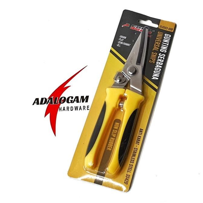 

haz SOLID Gunting Serba Guna Stainless Steel Anti Karat