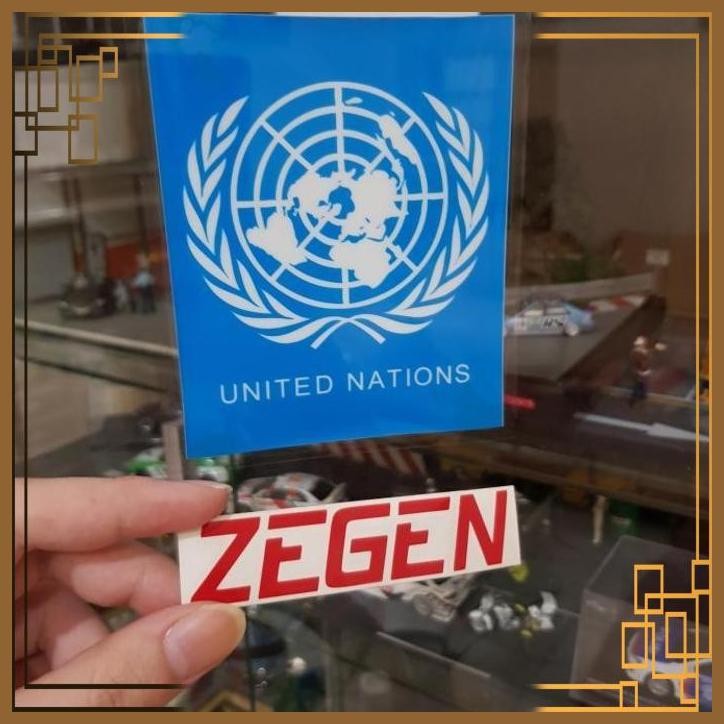 

[ZGA] STICKER STIKER UNITED NATIONS TEMPEL DALAM STICKON