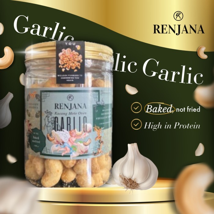 

BIG SALE RENJANA COATED CASHEW - KACANG MENTE METE MEDE ORIGINAL GARLIC