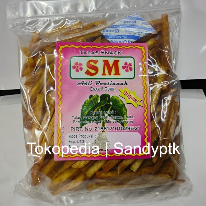 

LIMITED EDITION Snack Talas SM Susun uk.kecil Khas Pontianak - Paling Enak & Gurih