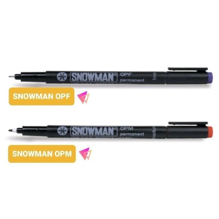 

Drawing Pen Snowman Ohp Opf/Opm (1 Lsn / 12 Pcs)