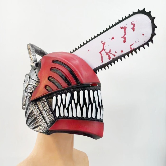 Topeng Cosplay Denji Chainsawman - Impor Quality