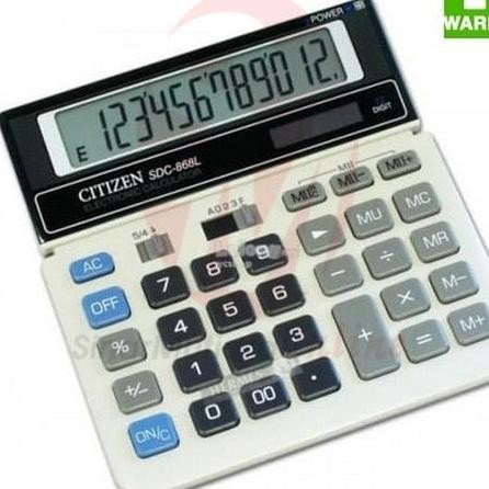 

Kalkulator Citizen SDC-868 L
