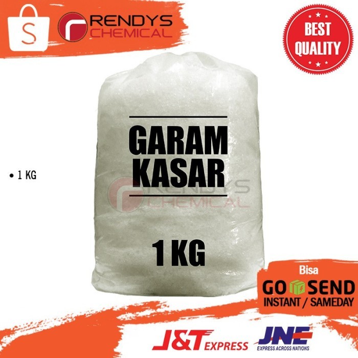 

cusss order] Garam Kasar / Garam Krosok / Natrium Cloride - 1 Kg