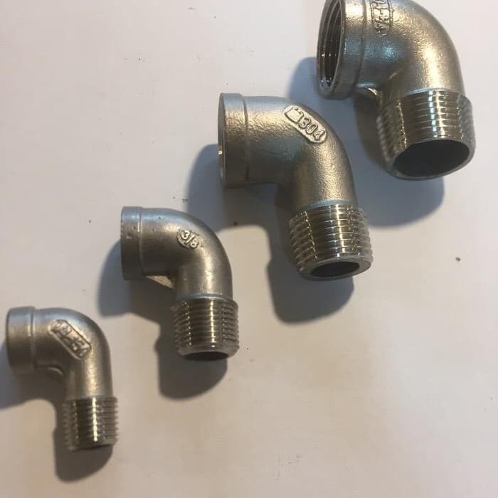 Street elbow stainless 2 1/2" inch