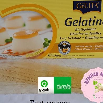 

Gelatine Sheet 10 Lembar / Gelatin Lembaran From Germany / Gelatine