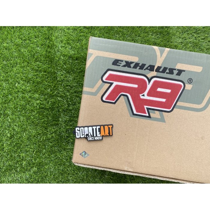 Knalpot Racing R9 Alpha Plus Ss Series Fullsystem Vespa Matic Iget Keren