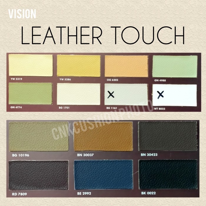 #@#@#@#@] KAIN OSKAR / SPON / KULIT SINTETIS SOFA JOK VISION - LEATHER TOUCH
