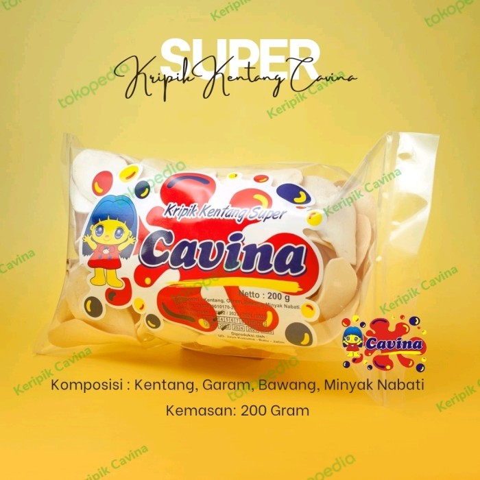 

BOOM SALE Keripik Kentang Cavina Khas Kota Batu