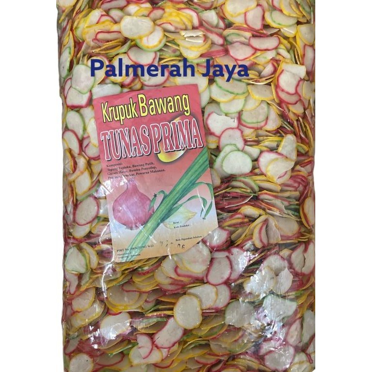 

Kerupuk Bawang Tunas Prima 5Kg Khusus Ekspedisi