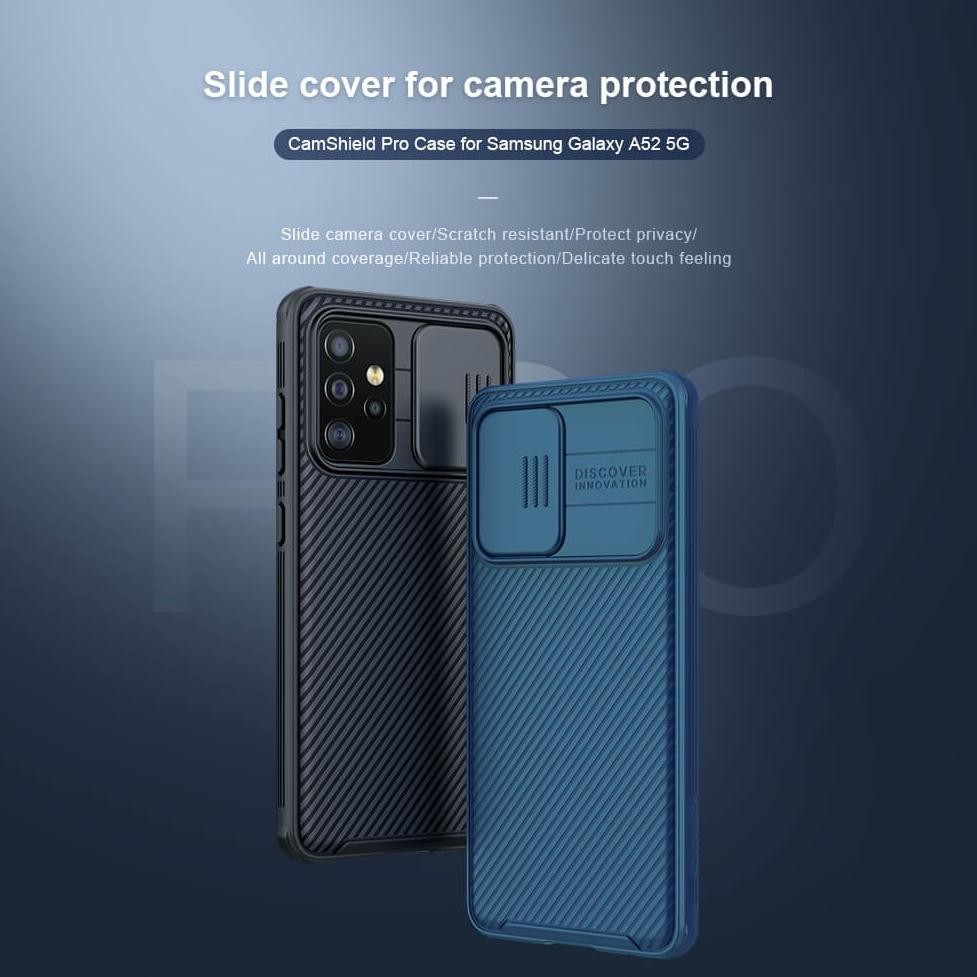 (PROMO) Nillkin Camshield Case Samsung Galaxy A72 Case Samsung A52 Case A32