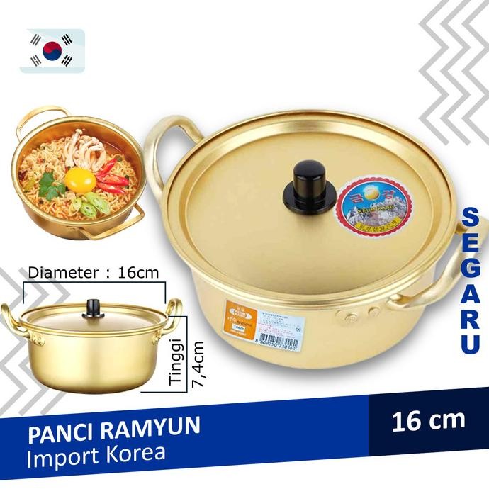 

Promo Hot Panci Ramyun Korea | Korean Noodle Ramyeon Pot Asli Korea Se-7