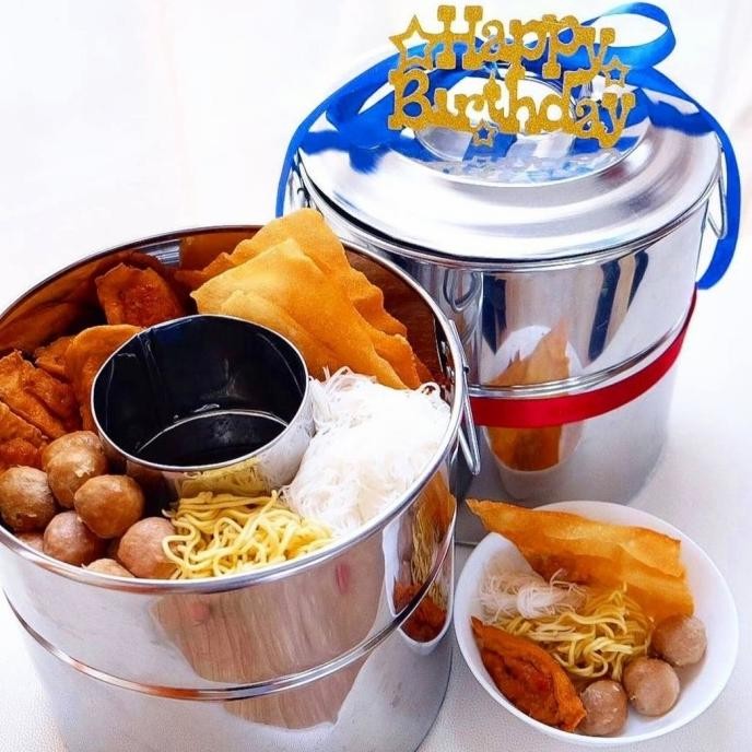 Premium Big Dandang Bakso Mini Stainless Dandang Bakso Panci Bakso Re27