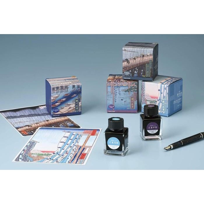 

TACCIA TFPI-WD42-15 Fountain Pen Ink, Hiroshige Utagawa Yasu Usuzumi Original