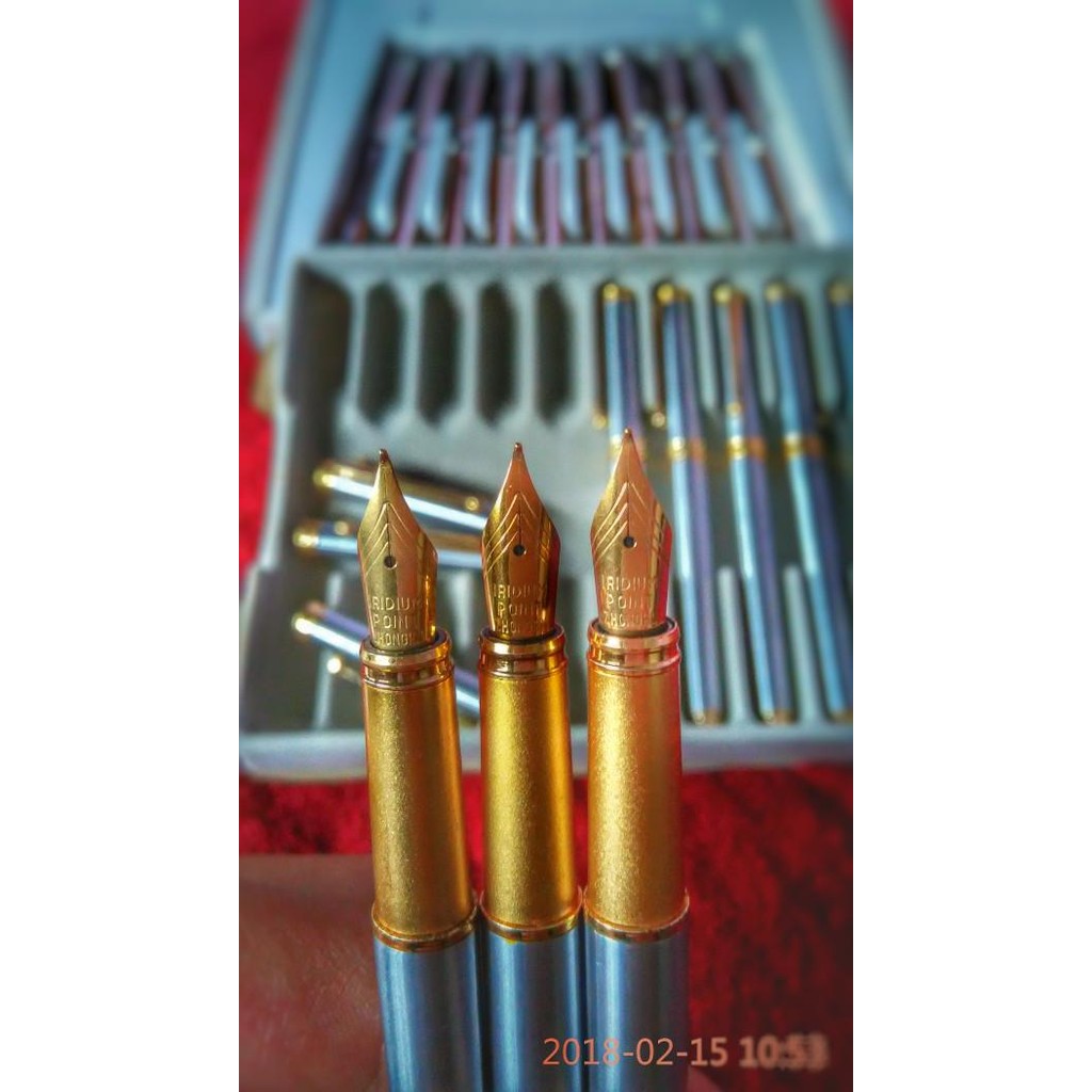 

PENA LANGKA. Fountain Pen Iridium Point Zhonghu Titanium OriginaL Original